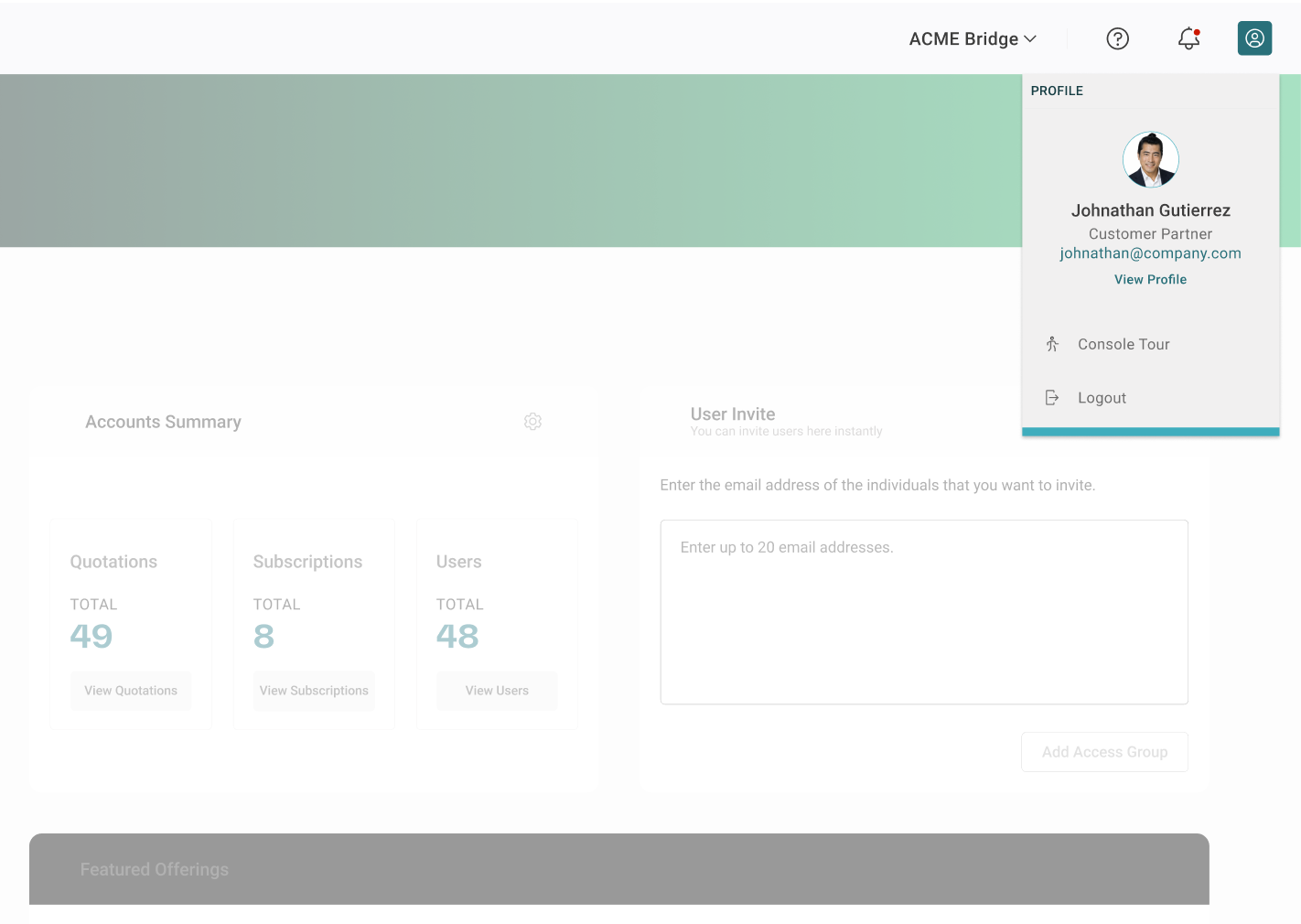 User Profile